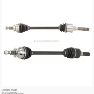 New Drive Axle Kit (Pair of Drive Axles/CV Axle Assemblies)