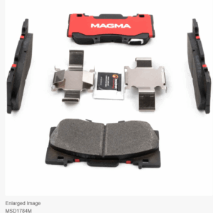 Magma New Brake Pad Set - EcoBoost/GT- w/ 4 Piston Front Calipers