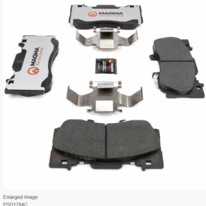 Brake Pad Set - Magma Brand- EcoBoost - w/ Performance Package- w/ 4 Piston Front Calipers