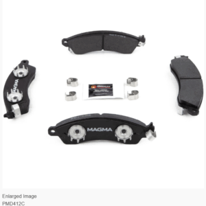 Mustang MAGMA Premium Ceramic Brake Pads - Front 94-04