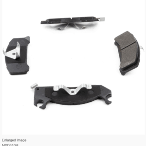 Mustang MaxValue Semi-Metallic Brake Pads - Front