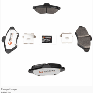 Mustang MAGMA Pro-Series Semi-Metallic Brake Pads - Front