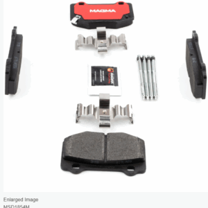 Magma New Rear Brake Pad Set-Shelby GT350R-GT350