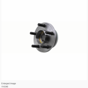 Mustang Wheel Hub Assembly Front EcoBoost,2.3L,5.0L,3.7L-V6