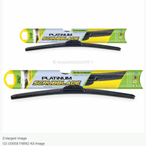 Mustang Windshield Wiper Blade Set - Pair of Scrubblade Wiper Blades 05-20