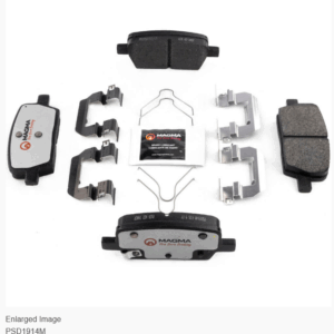 Chevrolet Camaro LS - MAGMA Pro-Series Semi-Metallic Brake Pads - Rear 16-24