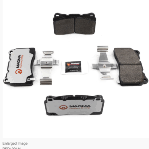 Chevrolet Camaro LS-LT-LT1 - w/ 4 Piston Front Calipers - MAGMA Pro-Series Semi-Metallic Brake Pads - Front
