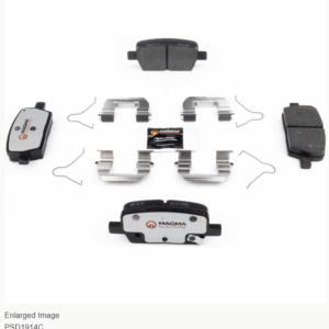 Chevrolet Camaro LS-LT-LT1 - MAGMA Pro-Series Ceramic Brake Pads - Rear 16-24